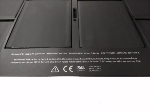 Bateria Original Importada Apple MacBook Air 11 A1406 A1370 A1465 Mc503ll/a 2011/2012 - Image 4
