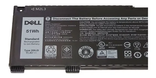 Bateria Dell G3 3590 3500 5500 5505 P89f 266j9 Original - Image 2
